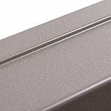 Гранітна мийка для кухні Platinum 4050 KORRADO матова Дюна, фото 2