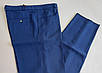 Чоловічі класичні штани синього кольору (з 48 по 60), фото 2