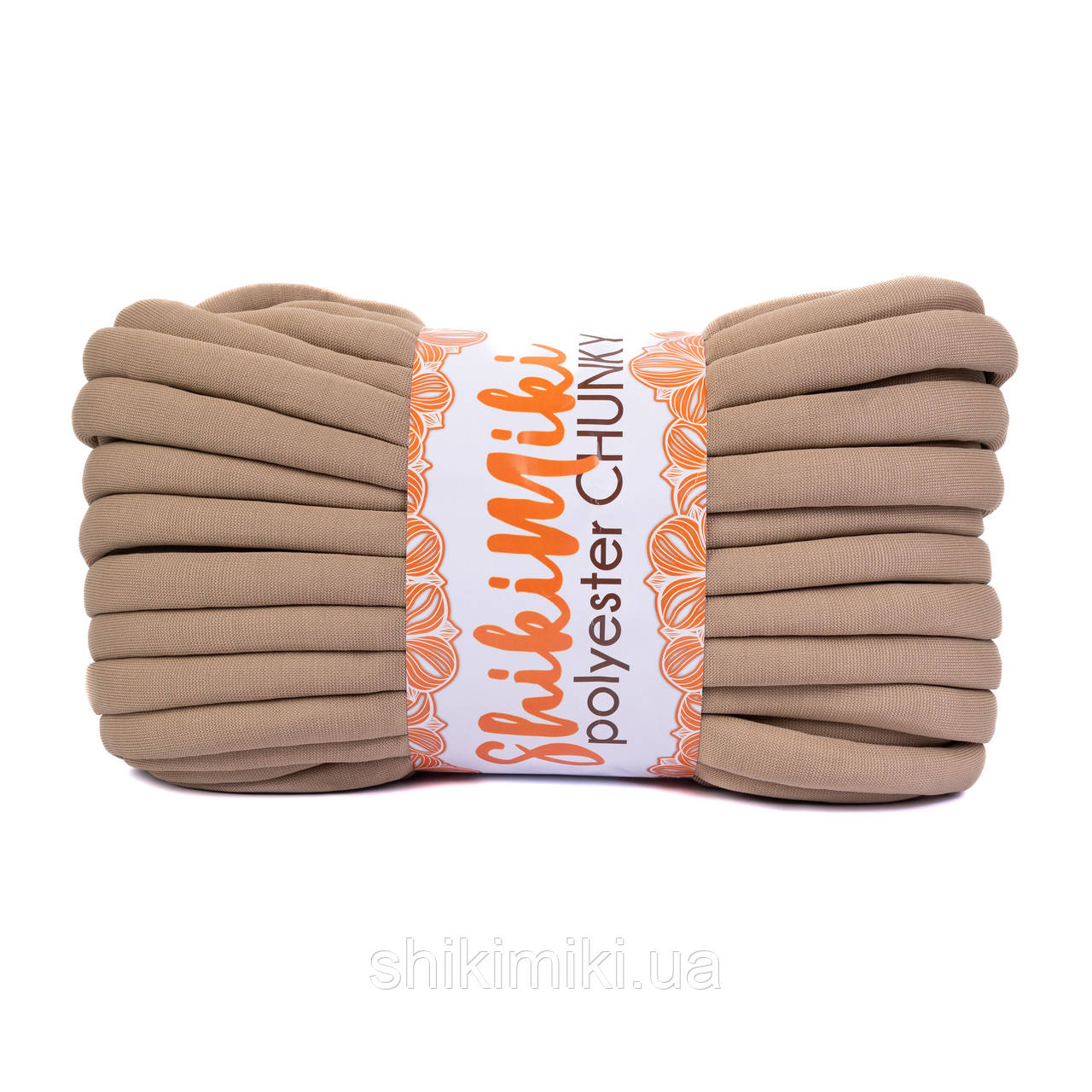 Шнур з наповнювачем Shikimiki Polyester Chunky, колір Капучіно, фото 1