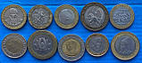 Набір монет "Моноти з Біметалу" 10 монет — 10 країн, фото 2