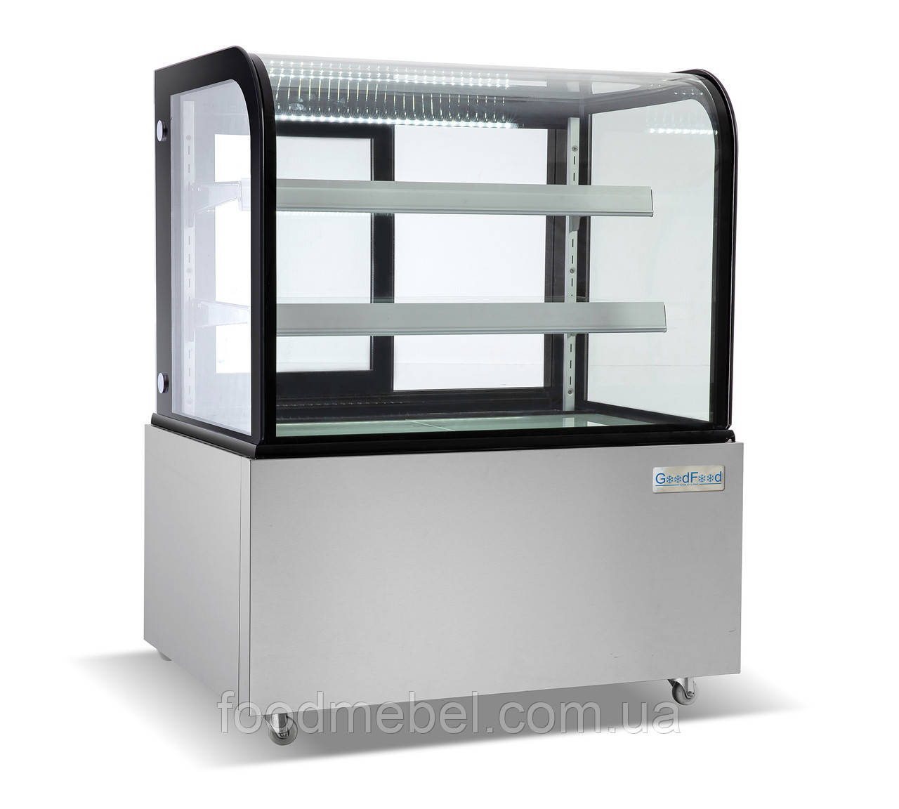 Вітрина кондитерська GoodFood FW270R неіржавка сталь 940x688x1205 мм, фото 1