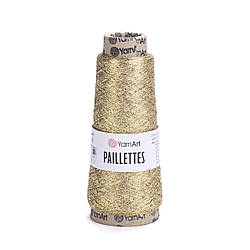 Yarnart Paillettes (Ярнарт паєт ) 8002 пряжа люрекс з паєтками
