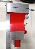 Лещата 75мм 3" слюсарні сталеві з ковадлом TSS3, фото 3