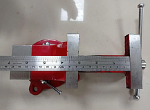 Лещата 75мм 3" слюсарні сталеві з ковадлом TSS3, фото 4