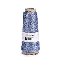 Yarnart Paillettes (Ярнарт паєт ) 8003 пряжа люрекс з паєтками