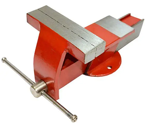 Лещата 150мм 6" слюсарні сталеві з ковадлом TSS6