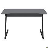 Стіл комп'ютерний Dexter-DX 1200х600 мм у кольорі сірому невеликий письмовий для школяра та в офіс, фото 6