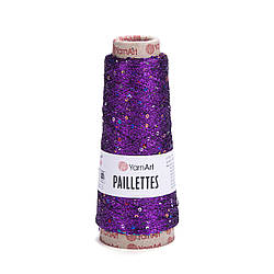 Yarnart Paillettes (Ярнарт паєт ) 8009 пряжа люрекс з паєтками