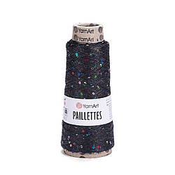 Yarnart Paillettes (Ярнарт паєт ) 8010 пряжа люрекс з паєтками