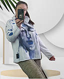 Худі оверсайз кофта з капюшоном 48 50 52, фото 7