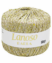 Купити Lanoso Parla 1351 (Парла)  пряжа паєтками
