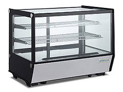 Вітрина кондитерська настільна GoodFood RTW160L5 пряме скло