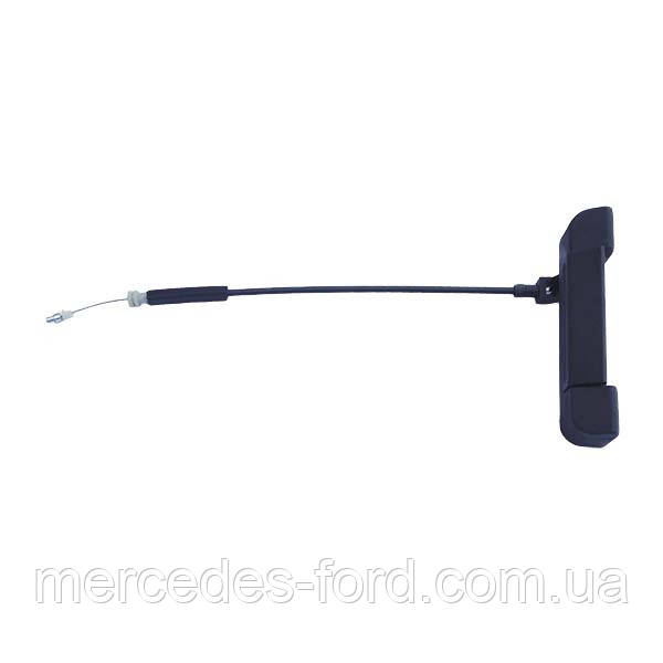 Ручка двері бічній подвійній + тросик Форд Транзит 2.5 d / 2.0 бензин / 1986-2000, 86VBV266A62AD, фото 1