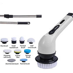 Електрична щітка RESTEQ JY-6010 для прибирання будинку та автомобіля, 9 насадок, IPX6