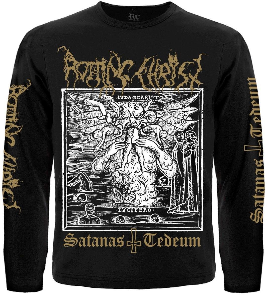 Футболка з довгим рукавом Rotting Christ "Satanas Tedeum", Розмір S