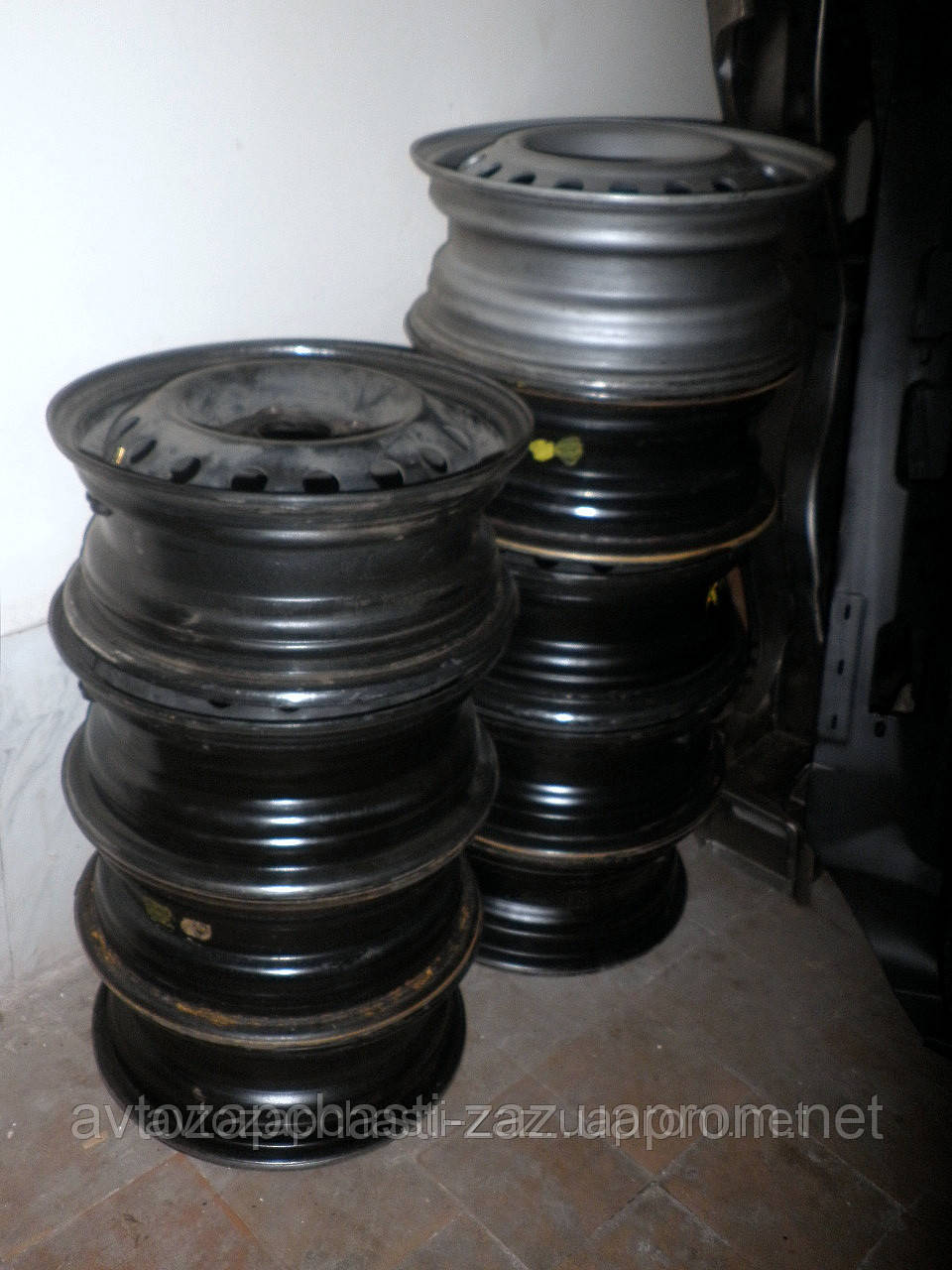 Диск колеса Ланос R13 Т1301.3101015-01. Диски колесные черные. Диски ...