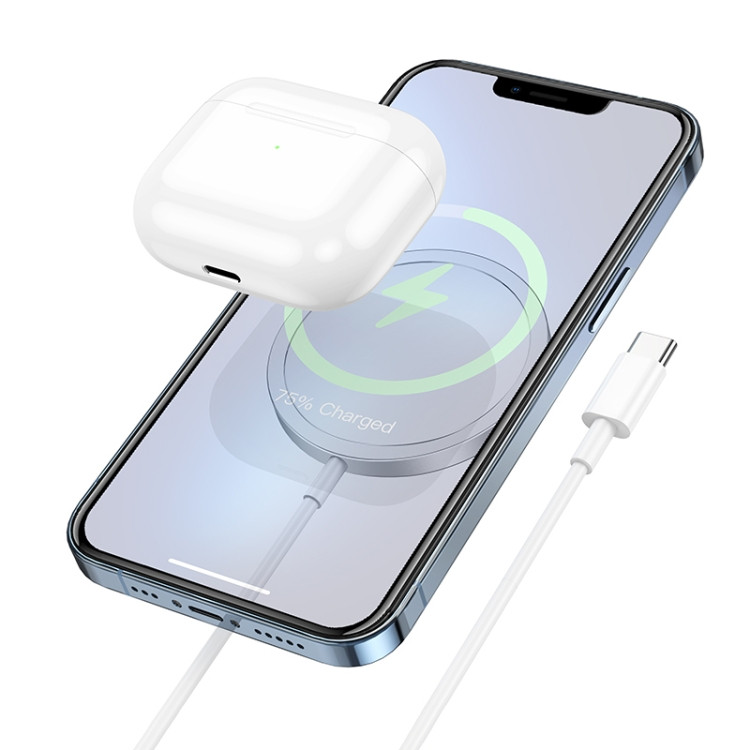 Бездротова швидка зарядка WiWU Wi-W009 Magsafe 15вт для айфона та аірподс, Магнітні зарядні пристрої