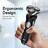 Б/У Qhot Electric Razor для чоловіків, 2024 Модернізація чоловічих бездротових електричних бритв для бритв для бороди, фото 4
