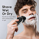 Б/У Qhot Electric Razor для чоловіків, 2024 Модернізація чоловічих бездротових електричних бритв для бритв для бороди, фото 6