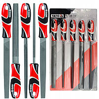 Напильники по Металу №3 250 мм Набір 5 шт YATO (YT-6239)