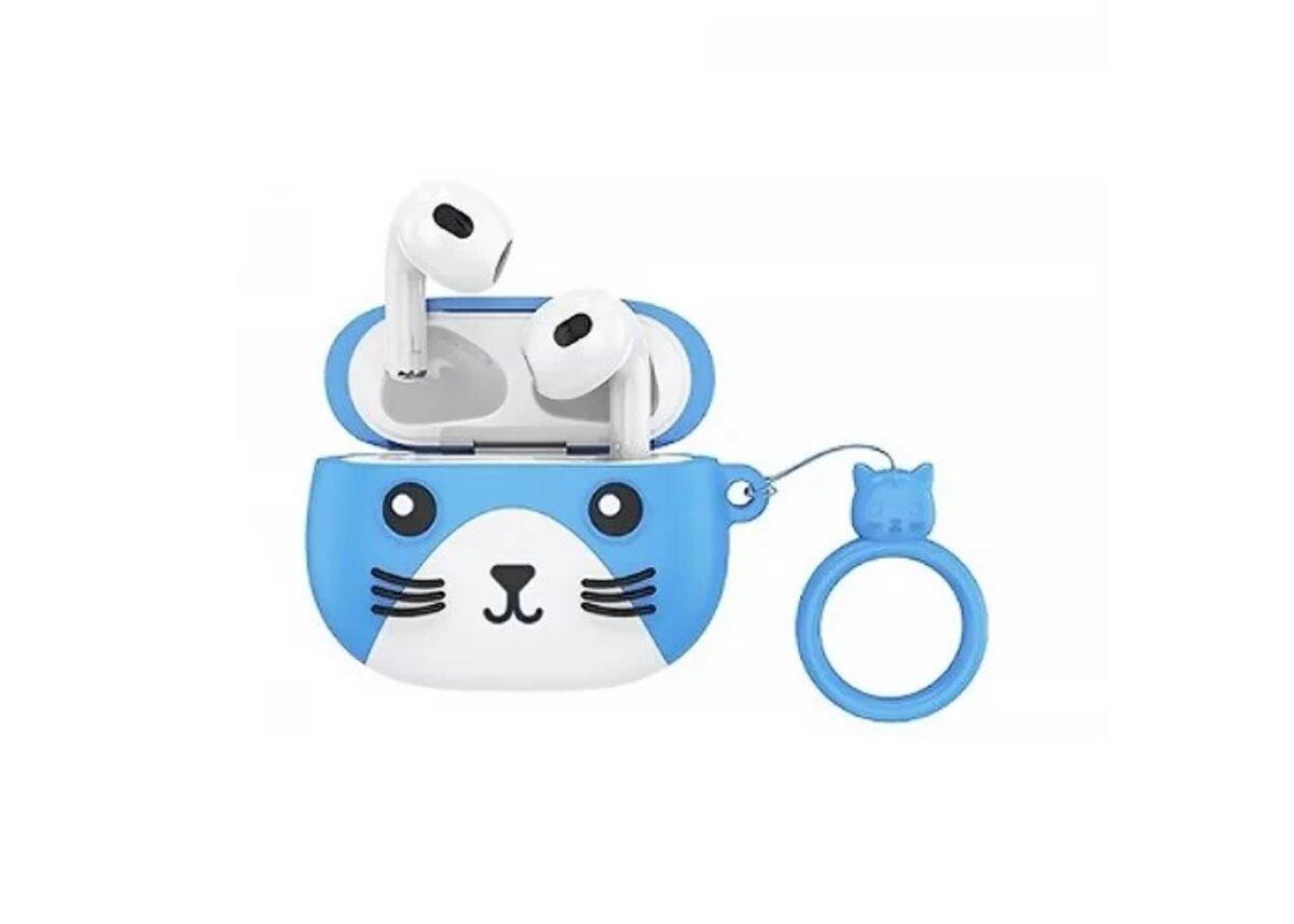 Навушники HOCO EW46 True wireless stereo headset Dodge Cat, Bluetooth 5.3, TWS, 300 мАг, фото 1