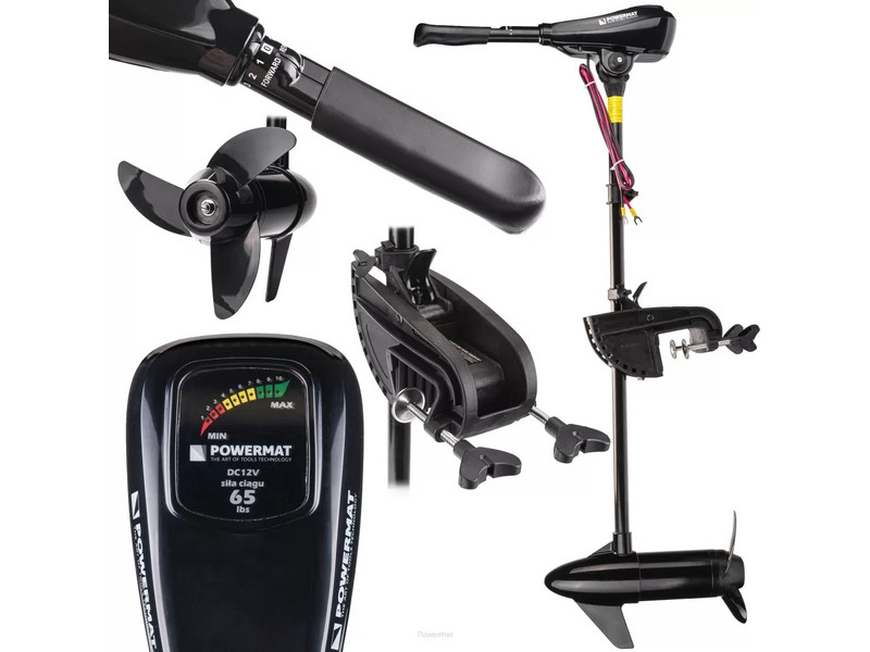 Електричний двигун 12 В Powermat PM-ESZ-65H, 750 Вт
