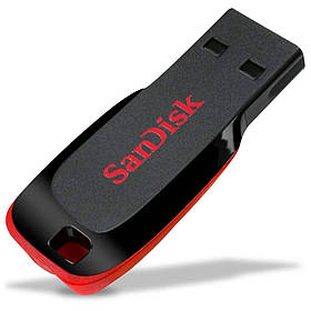 Флешка USB SanDisk Cruzer Blade 32GB Black (SDCZ50-032G-B35)