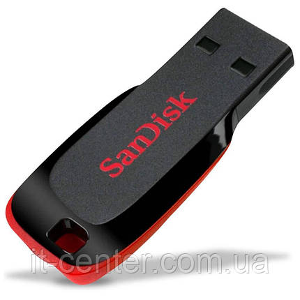 Флешка USB SanDisk Cruzer Blade 32GB Black (SDCZ50-032G-B35), фото 2