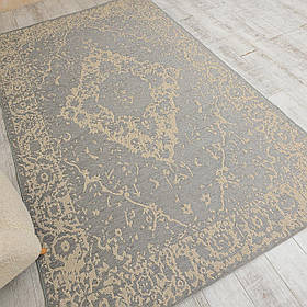 Килим VELVET 7766 1,6Х2,3 Блакитний прямокутник