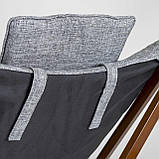 Крісло розкладне Bo-Camp Bloomsbury L Grey (1200370), фото 6