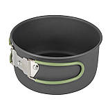 Набір посуду Bo-Camp Explorer 4 Pieces 19 Hard Anodized Grey/Green (2200241), фото 10