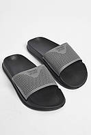 Шлепки детские для мальчика серого цвета 179959M