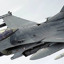 Плакат "Винищувач, F-16 Fighting Falcon", 40×60см, фото 3