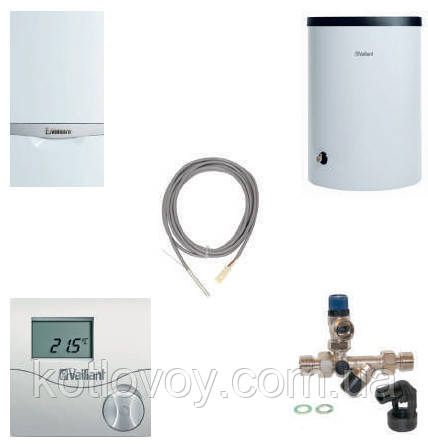 Пакетне пропонування No1 atmoTEC plus VU INT + бойлер uniSTOR VIH R (120, 150, 200) + VRT 50