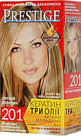 Стійка фарба для волосся vip s Prestige №201 Світлий Блонд