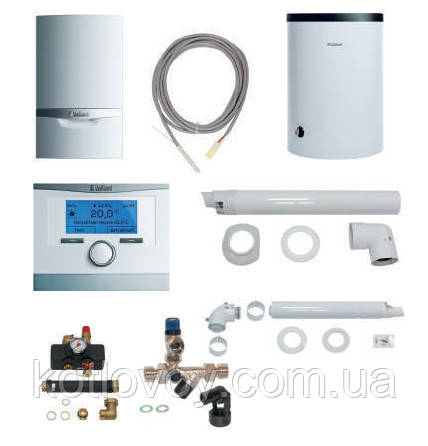 Пакетне пропонування No5 Vaillant ecoTEC plus VU INT + бойлер uniSTOR VIH R (120, 150, 200) + multiMATIC VRC 70