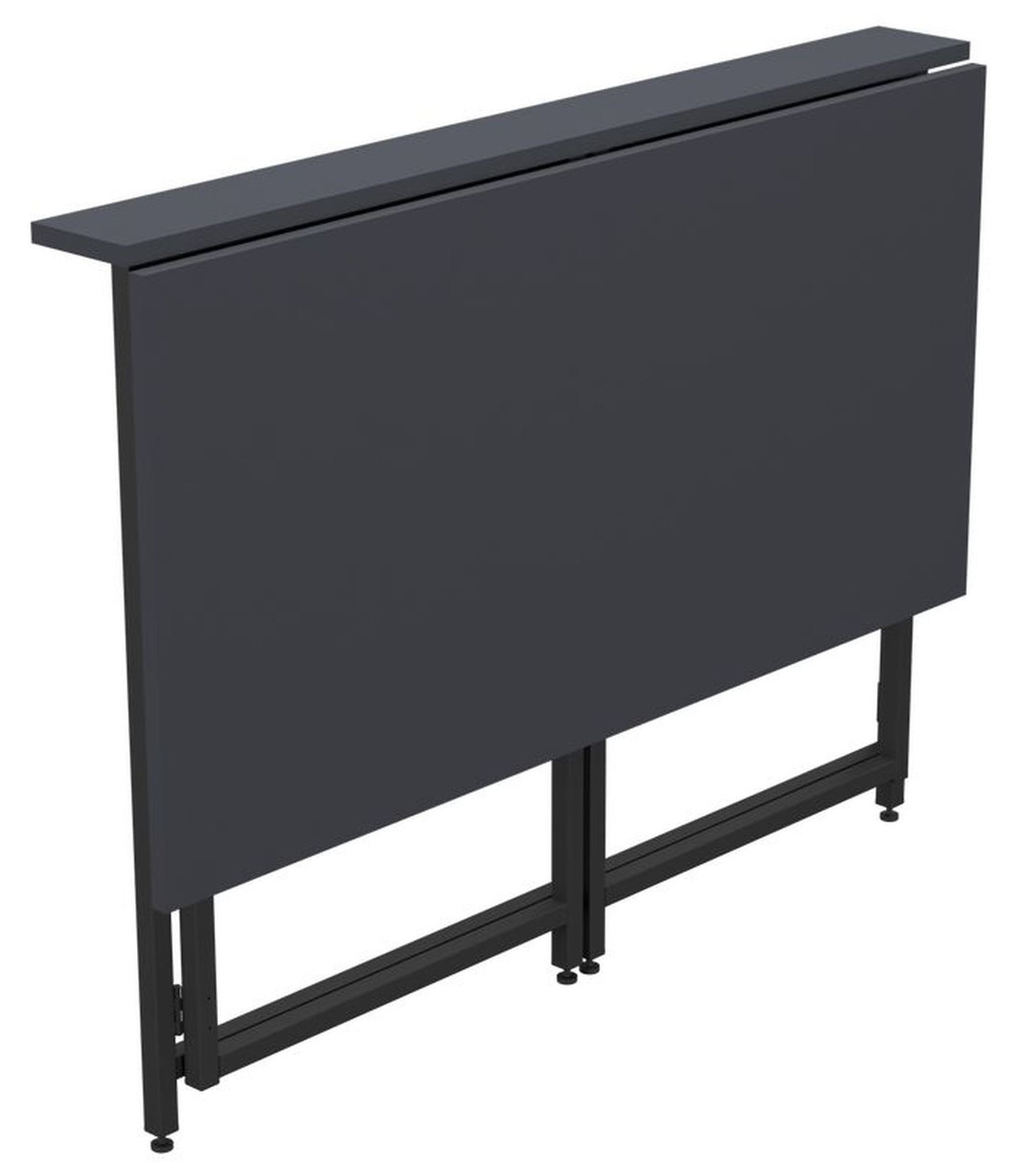 Стіл письмовий універсальний розкладний у стилі Лофт Fold FL1000 (1000х600х750Н) чорний Антрацит AMF, фото 1