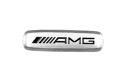 AMG Шильдик алюмінієвий для килимків (1шт) для Тюнінг Mercedes