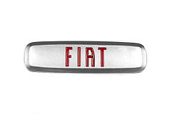 Шильдик алюмінієвий для килимків (1шт) для Тюнінг Fiat