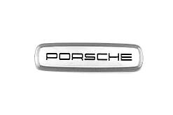 Шильдик алюмінієвий для килимків (1шт) для Тюнінг Porsche