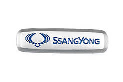 Шильдик алюмінієвий для килимків (1шт) для Тюнінг SsangYong