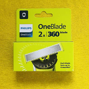 Змінні картриджі Philips OneBlade 360 QP420/50 2 шт.