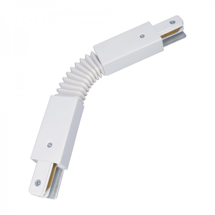 Конектор гнучкий Feron LD1122 білий для з'єднання шиноводу CAB1100, фото 1