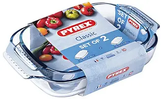 Набір форм для запікання 2шт Classic Pyrex 912S967