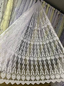 Тюль фатинова корд заввишки 2,8 м. біла