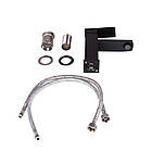 Душова система Kubis 1030 на три споживачі (10 30 1005A) Lidz і змішувач для раковини Kubis 001F, Lidz, фото 10