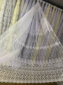 Тюль фатинова корд заввишки 2,8 м. біла
