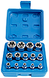 Набір головок TORX 1/4"-1/2" E4-E24 14 од. SATRA S-P14ES, фото 3
