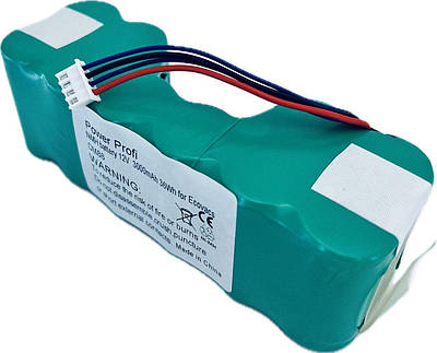 Акумулятор для Ecovacs Deebot DE55, DM88, M87, M88, DG710 DM88 3000mah 12V Ni-MH, 3