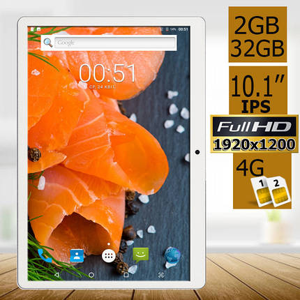 Планшет-телефон Hozo X1001 Full HD 32Gb LTE Jet Black, фото 1